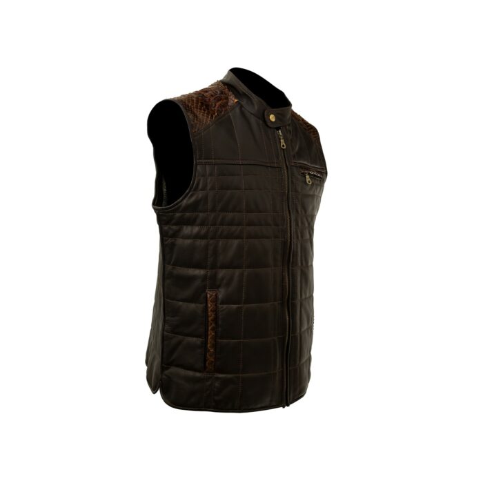 Chaleco Hombre Mabo CW B14H Vidriado Piton - Imagen 2