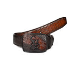 Cinturon Hombre En Piel Autentica Cuadra CV491A1