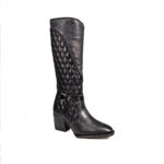 Botas Mujer En Piel Autentica Cuadra 4P05RS Santana - Imagen 2
