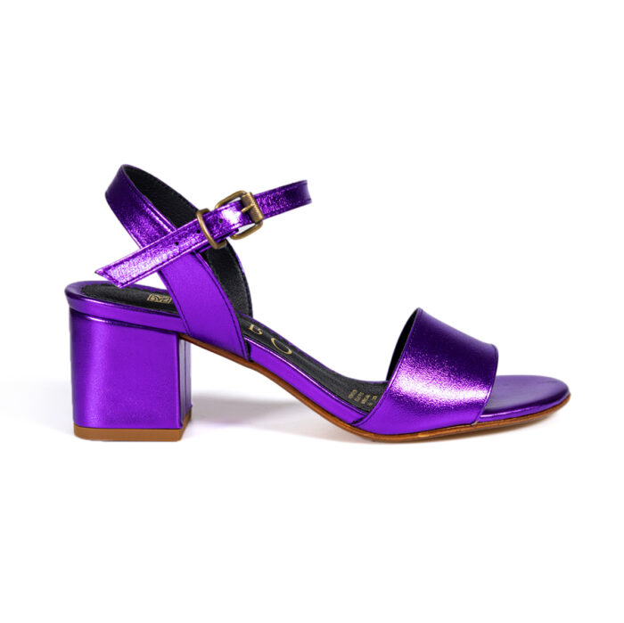 9002785.jpg Sandalia con Tacon Mujer En Piel Autentica Mabo JF Mod409 - Imagen 2
