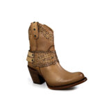 Botines Mujer En Piel Autentica Cuadra 1Z42RS Montreal - Imagen 2