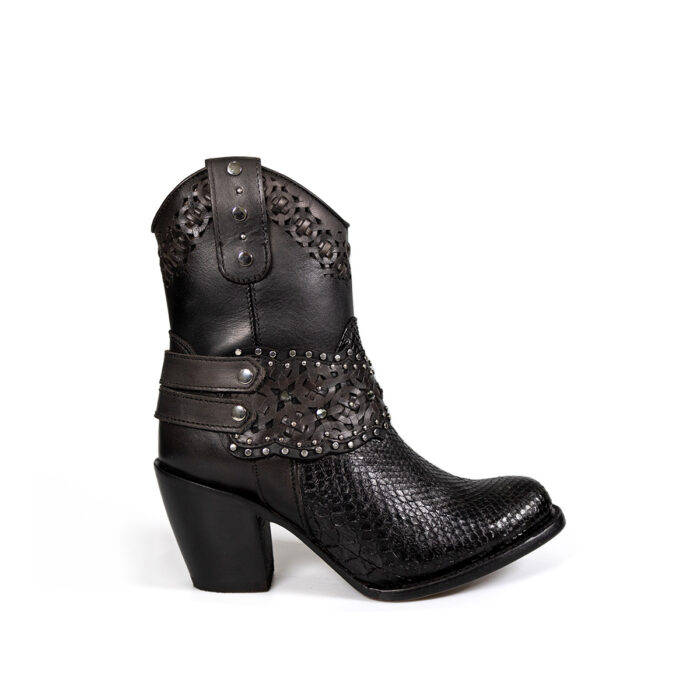 Botines Mujer En Piel Autentica Cuadra 1Z42PH - Imagen 1