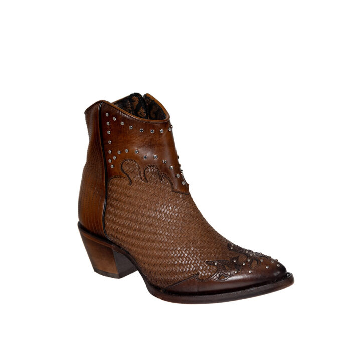 9002802-1.jpg Botines Mujer Casuales en Piel Autentica Cuadra 4A34RS - Imagen 2