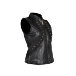 Chaleco Mujer En Piel Autentica Mabo JG Ibiza - Imagen 2