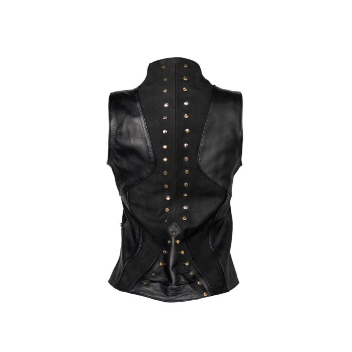 9002804-2.jpg Chaleco Mujer En Piel Autentica Mabo JG Ibiza - Imagen 3