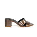 Sandalia con Tacon Mujer En Piel Autentica Mabo JF Mod408