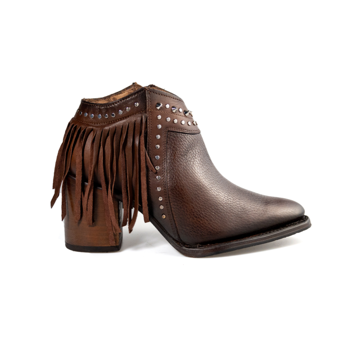 Botines Mujer Casual En Piel Autentica Cuadra 4Q10RS - Imagen 1