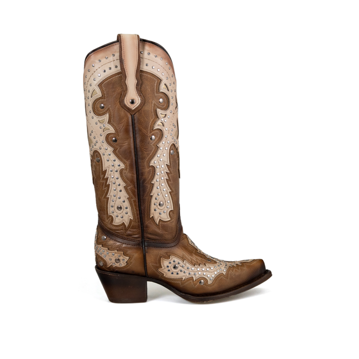 Botas Altas Mujer En Piel Autentica Cuadra 1GAZRS Caracas - Imagen 1