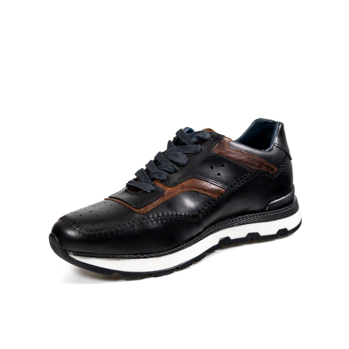 Sneakers Hombre En Piel Autentica Mabo CMB Mod5704 Vitelo - Imagen 3