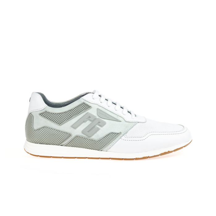 Sneakers Hombre en Piel Autentica Cuadra 82KPNST - Imagen 1