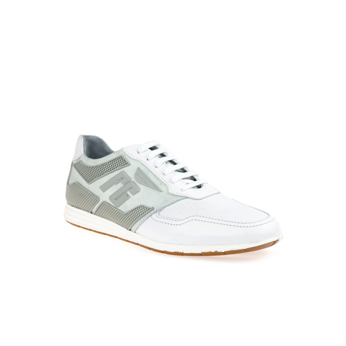 Sneakers Hombre en Piel Autentica Cuadra 82KPNST - Imagen 2