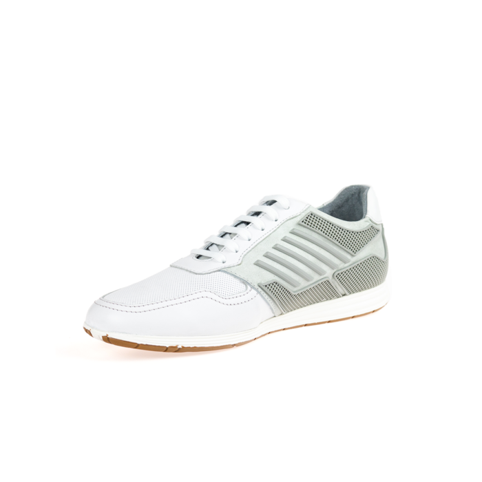 Sneakers Hombre en Piel Autentica Cuadra 82KPNST - Imagen 3