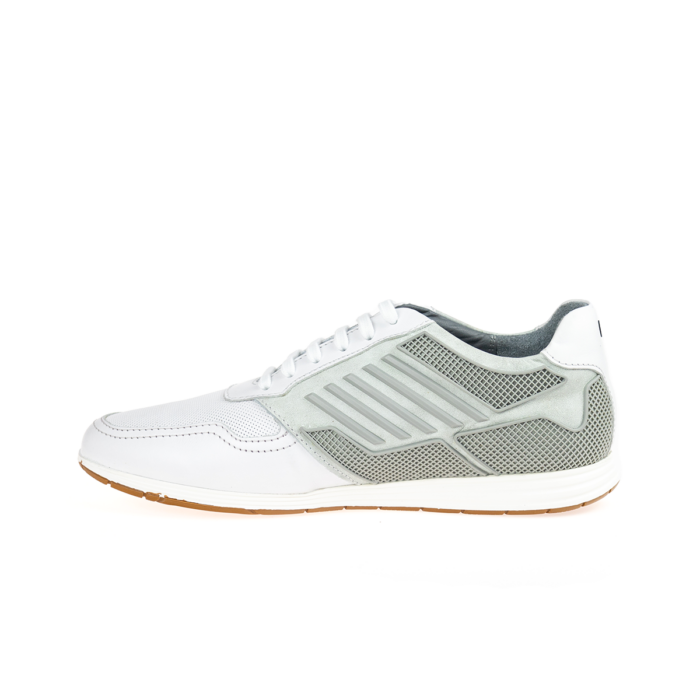 Sneakers Hombre en Piel Autentica Cuadra 82KPNST - Imagen 4