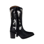Botas Altas Mujer en Piel Autentica Cuadra 4Q09PH