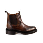 Botines Hombre en Piel Autentica Cuadra 4U01VE