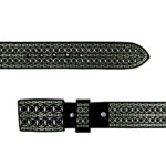 Cinto Hombre Hilo de Plata MABO 5 Grecas Cadena-Centella- Cadena 2pg - Imagen 2