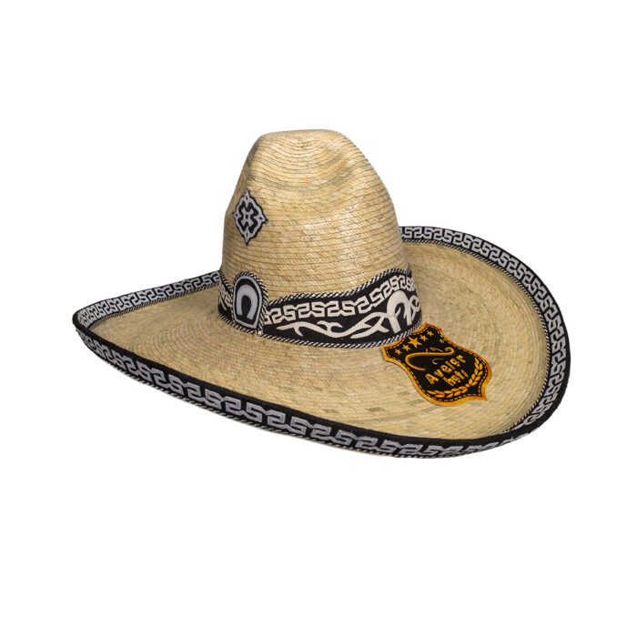 Sombrero Adulto Avelar Cuatro Pedradas Palma Verde - Imagen 2