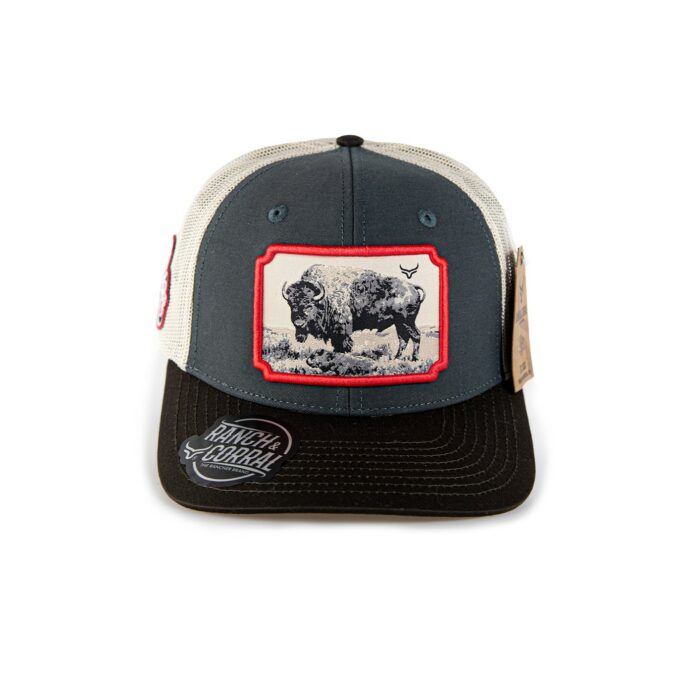 Gorra Hombre Ranch&Corral  RCWD4 Bisonte - Imagen 1
