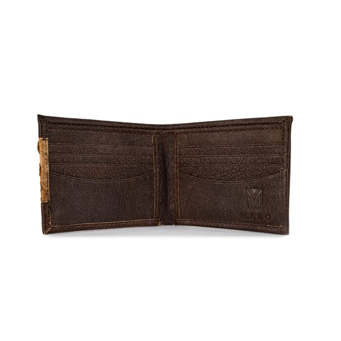 9003123-3.jpg Billetera Hombre Mabo MVT Zafari Piton Paja - Imagen 2