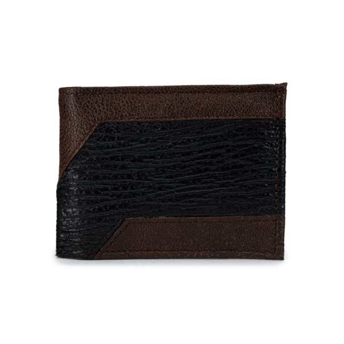 Billetera Hombre Mabo MVT Zafari Tiburon Negro - Imagen 1