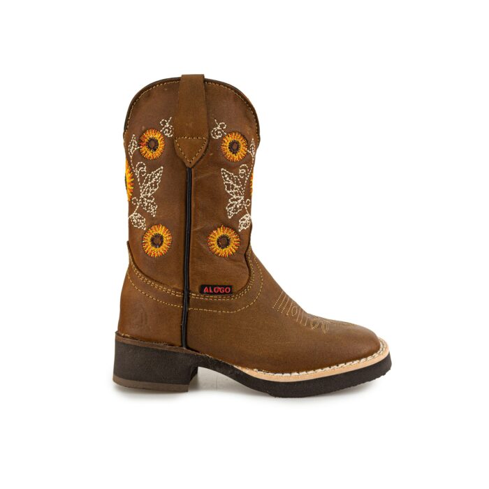 Bota Niña Alogo Mod035 Girasoles Crazy - Imagen 1
