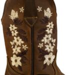 Bota Niña Alogo Mod035 Sevilla Crazy Flores Rs - Imagen 6