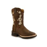 Bota Niña Alogo Mod035 Sevilla Crazy Flores Rs - Imagen 2