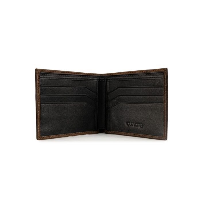 Billetera Hombre Cuadra Italiano Venado - Imagen 2