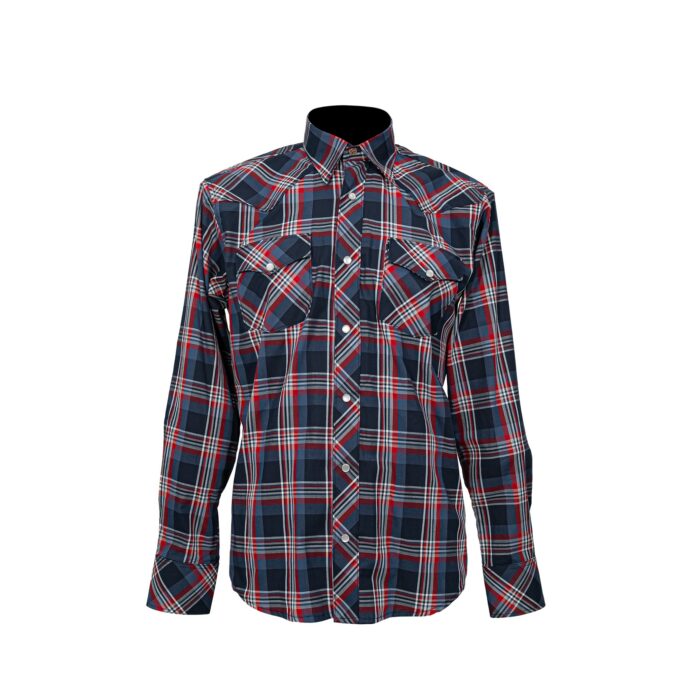 Camisa Hombre TNT 90057 Vaquera Cuadros - Imagen 1