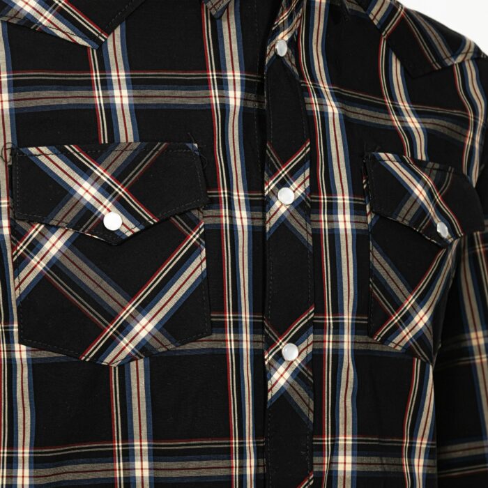 Camisa Hombre TNT 90056 Vaquera Cuadro - Imagen 4
