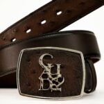 Cinto Hombre Cuadra CV501A1 Avestruz Kango - Imagen 3