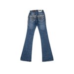 Pantalon Mujer Replicados mod0413 Acampanado T L Az - Imagen 2