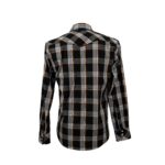Camisa Hombre TNT Vaquera Cuadro Gris 90059 - Imagen 3