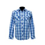 Camisa Hombre TNT Vaquera Cuadrado Cielo 90054