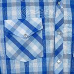 Camisa Hombre TNT Vaquera Cuadrado Cielo 90054 - Imagen 4