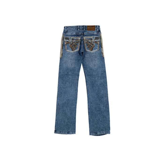 Pantalon Hombre Replicados Grabado Fuscus Cielo - Imagen 2