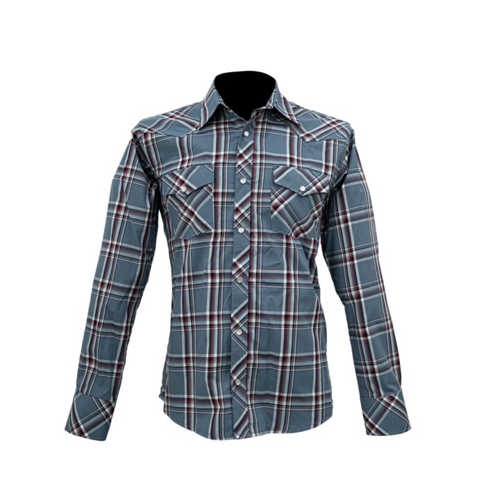 Camisa Hombre TNT Vaquera 90110 Rojo - Imagen 1