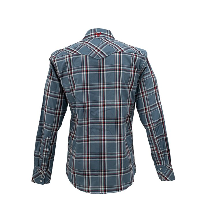 Camisa Hombre TNT Vaquera 90110 Rojo - Imagen 3