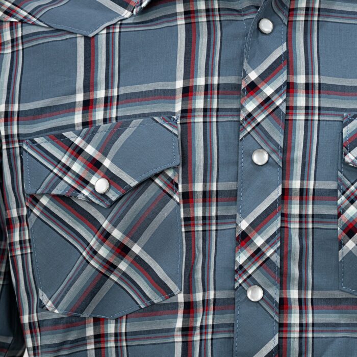 Camisa Hombre TNT Vaquera 90110 Rojo - Imagen 4