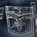 Pantalon Hombre Replicados Flor de lis - Imagen 3