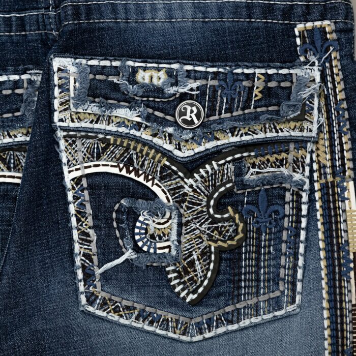 Pantalon Hombre Replicados Flor de lis - Imagen 3