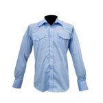 Camisa Hombre TNT 90105 Satinado Cielo