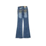 Pantalon Mujer Replicados Acampanado Linea - Imagen 2