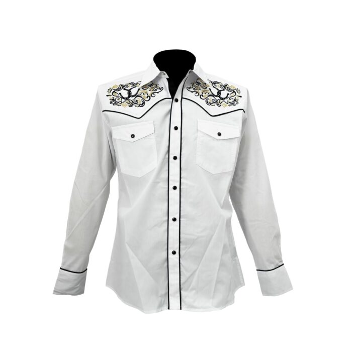 Camisa Hombre Kracto Vaquera Charra - Imagen 1