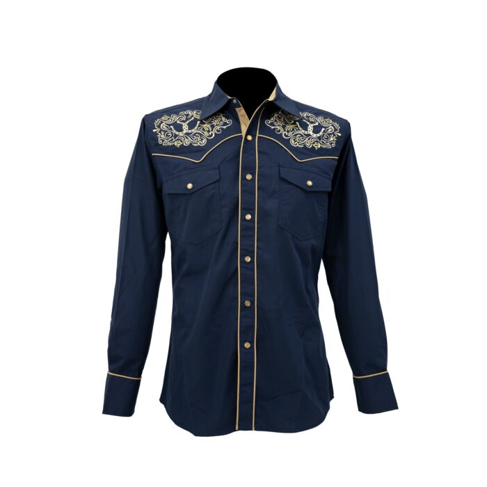 9003455-10.jpg Camisa Hombre Kracto Vaquera Charra - Imagen 10