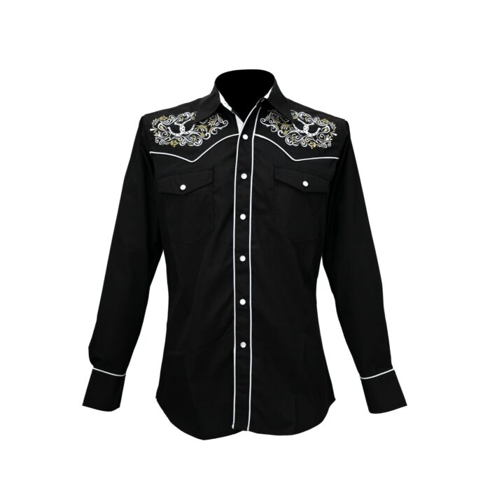 9003455-4.jpg Camisa Hombre Kracto Vaquera Charra - Imagen 4