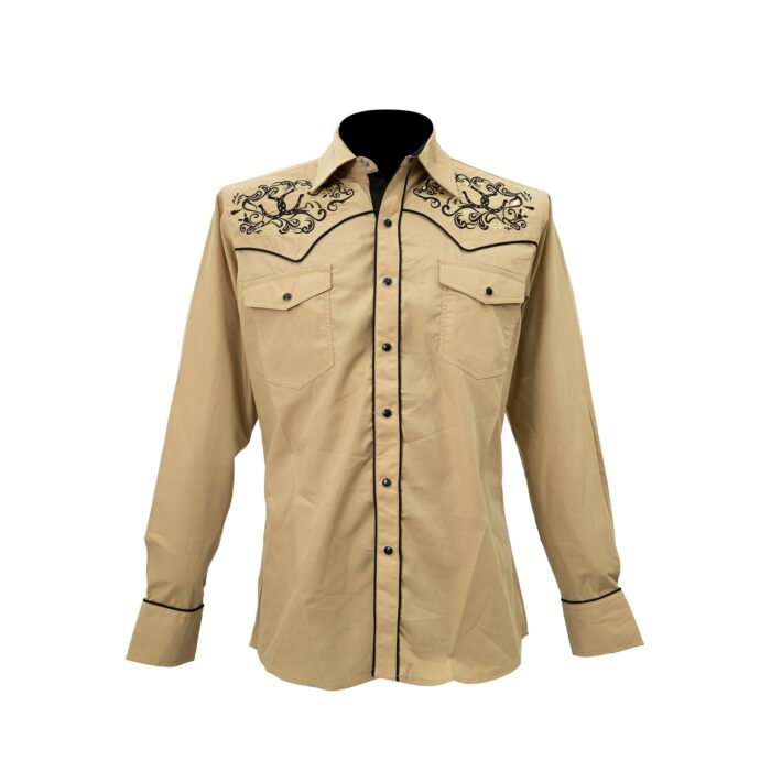 9003455-7.jpg Camisa Hombre Kracto Vaquera Charra - Imagen 7