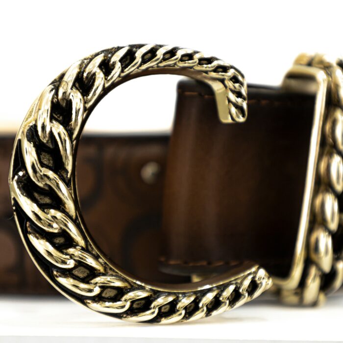 Cinto Mujer Cuadra CDA30PH Piton Trufa/Taormina - Imagen 5