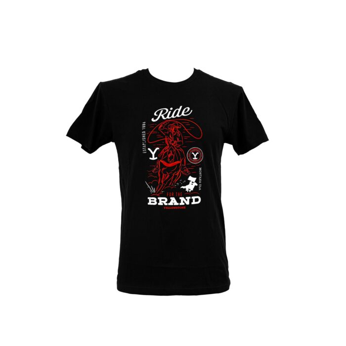 Playera Hombre Ranch&Corral Yellowstone Ride RCP42 - Imagen 1