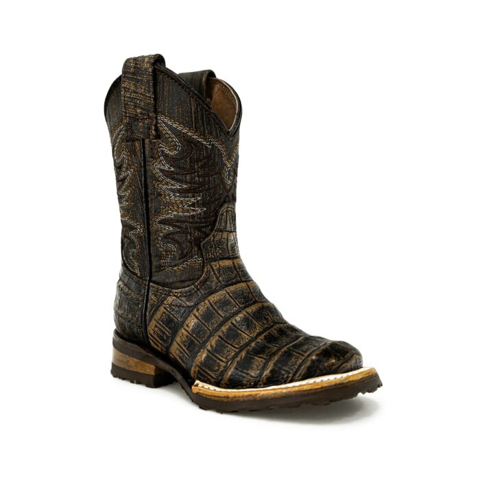 Bota Niño Jar Boots 2354 Grab Caiman Golden - Imagen 2